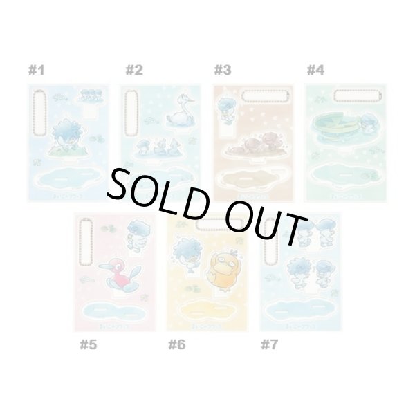 Photo2: Pokemon Center 2024 Lost Quaxly Acrylic Stand Key Chain #2 Swanna Ducklett (2)
