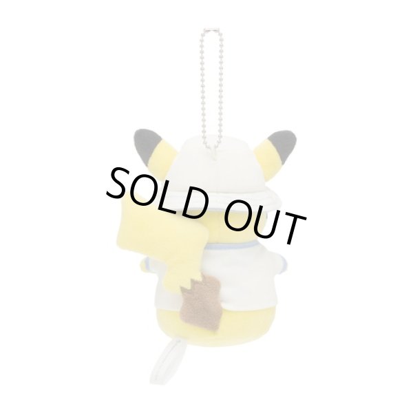 Photo4: Pokemon Center 2024 Tokyo Bay R Leisure style Pikachu Plush Mascot Key chain (4)