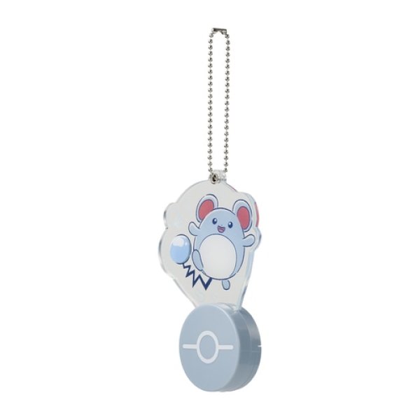Photo2: Pokemon Center 2024 Tokyo Bay R Shining! Acrylic charm Key chain Marill (2)