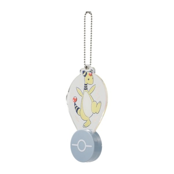 Photo2: Pokemon Center 2024 Tokyo Bay R Shining! Acrylic charm Key chain Ampharos (2)