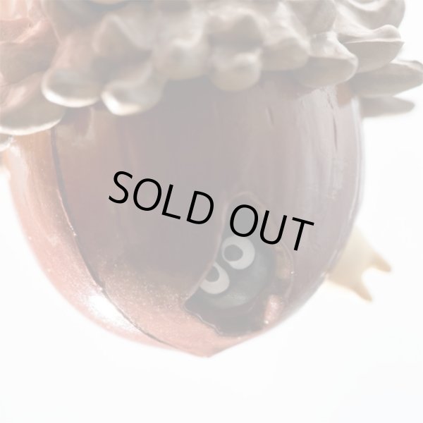 Photo3: Studio Ghibli My Neighbor Totoro Acorn Figure Strap Key chain Chu Totoro Makkuro-Kurosuke (3)