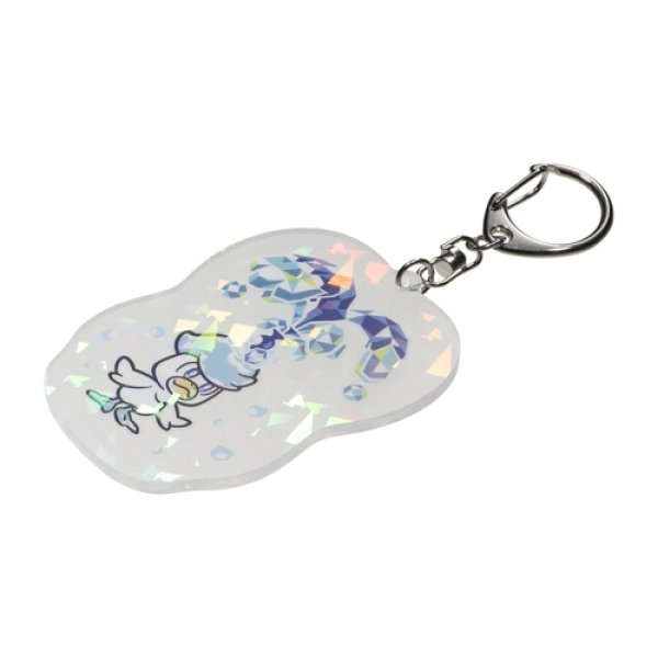 Photo3: Pokemon Center 2024  Acrylic Key chain Water Terastal Quaxly (3)