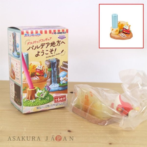 Photo2: Pokemon Desktop Figure - Welcome to Paldea - #2 Fuecoco Stamp stand (Lip stand) (2)