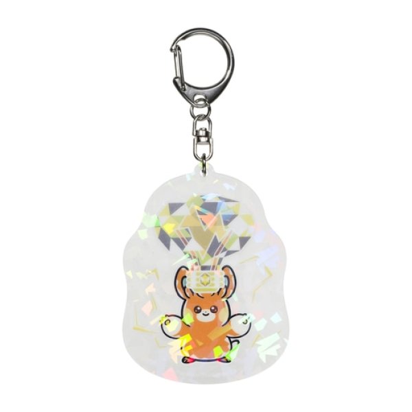 Photo1: Pokemon Center 2024  Acrylic Key chain Electric Terastal Pawmi (1)