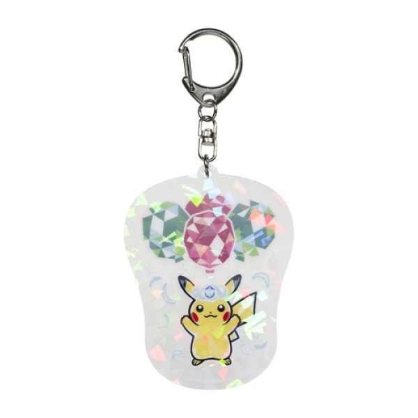 Photo1: Pokemon Center 2024  Acrylic Key chain Fly Terastal Pikachu (1)