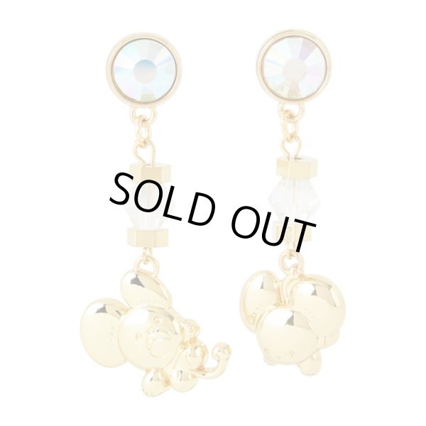 Photo1: Pokemon Center 2024 TeraCute Pierced Earrings Tandemaus (1)