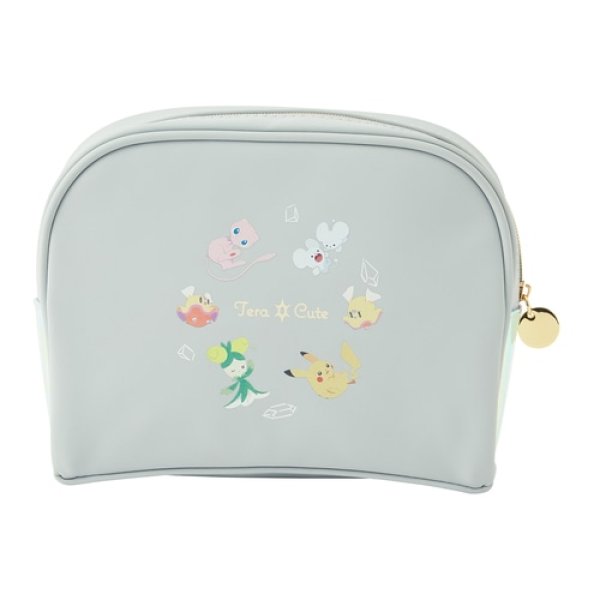 Photo1: Pokemon Center 2024 TeraCute Pouch case Bag (1)