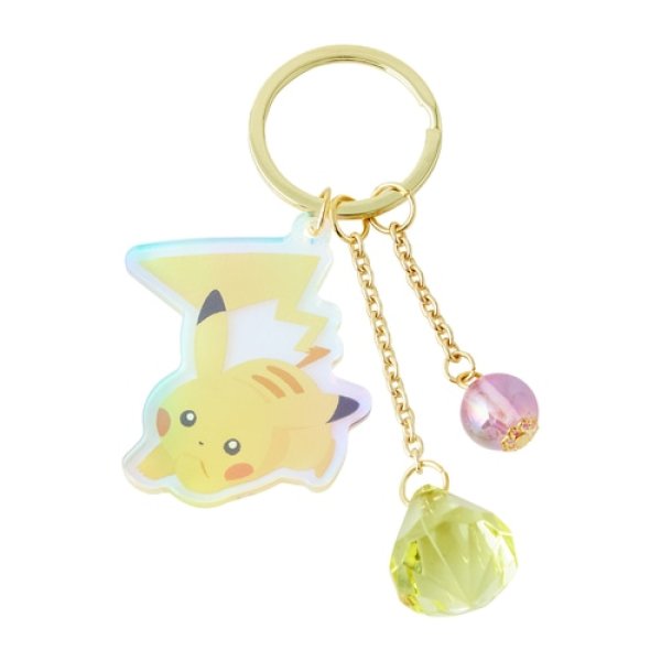 Photo1: Pokemon Center 2024 TeraCute Key chain Pikachu (1)