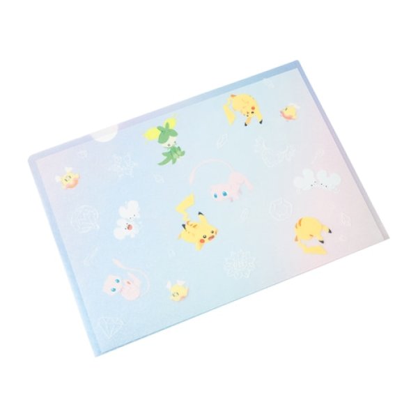 Photo3: Pokemon Center 2024 TeraCute A4 Size Clear File Folder (3)