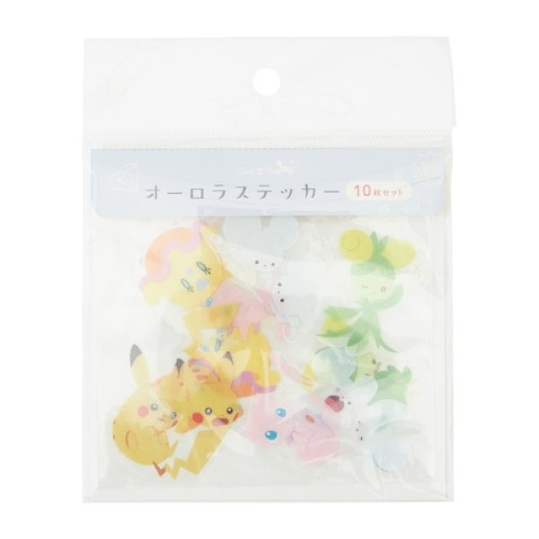 Photo1: Pokemon Center 2024 TeraCute Mini Sticker set (1)