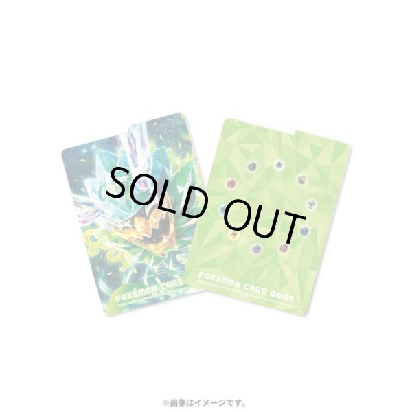 Photo3: Pokemon Center Original Card Game Flip deck case Terastal Ogerpon Green Face (3)