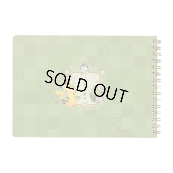 Photo2: Pokemon Center 2024 Cafe Chadesu A5 Size Spiral Notebook (2)