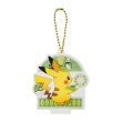 Photo3: Pokemon Center 2024 Cafe Chadesu Acrylic Stand Key Chain Pikachu ver. (3)