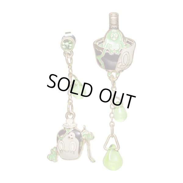 Photo1: Pokemon Center 2024 Cafe Chadesu Pierced Earrings P95 (1)