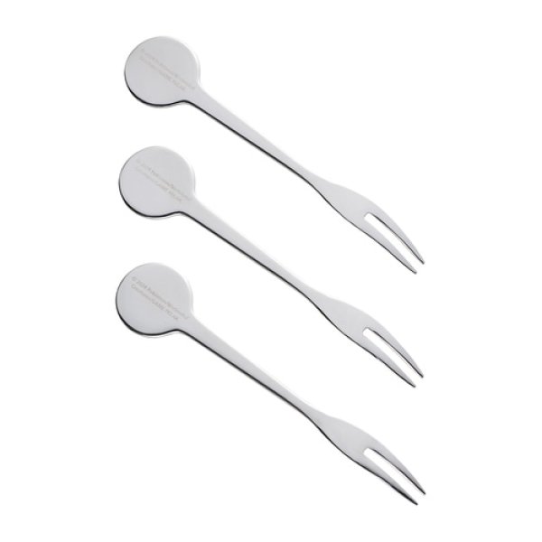 Photo2: Pokemon Center 2024 Cafe Chadesu Mini Fork 3 pcs set Dessert (2)