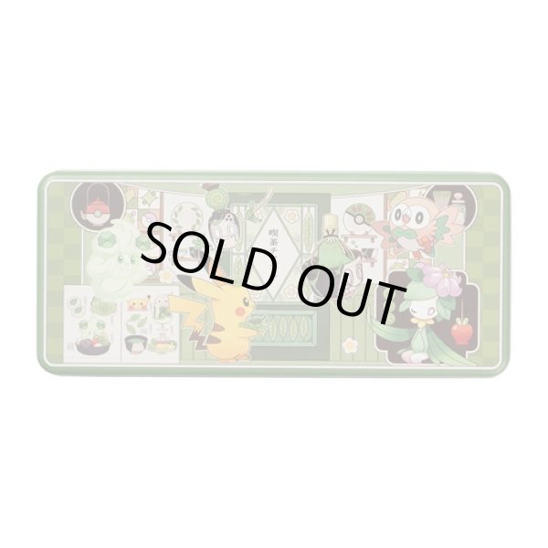 Photo2: Pokemon Center 2024 Cafe Chadesu Matcha Langue de Chat Tin (2)