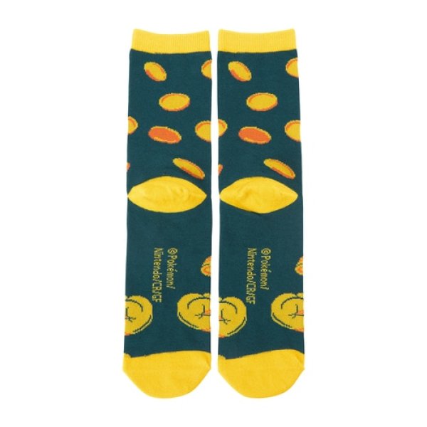 Photo3: Pokemon Center 2024 Middle Socks for Women 23 - 25 cm 1 Pair Gholdengo (3)