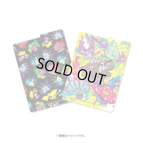 Photo3: Pokemon Center Original Card Game Flip deck case POISON Moudoku Kiken (3)