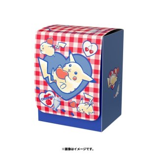 Pokemon Center Original Card Game Flip deck case Pikachu