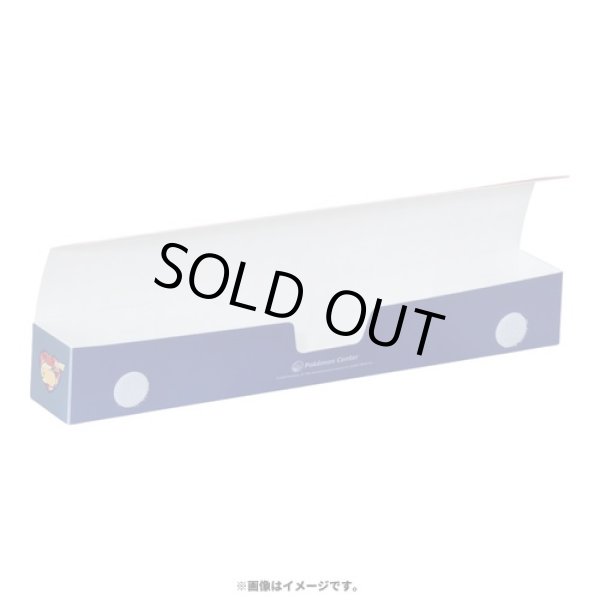 Photo3: Pokemon Center Original Card Game Play Mat Case for Half size Pikachu and Hearts (3)