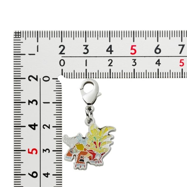 Photo2: Pokemon Center 2024 Metal Charm # 1020 Gouging Fire (2)