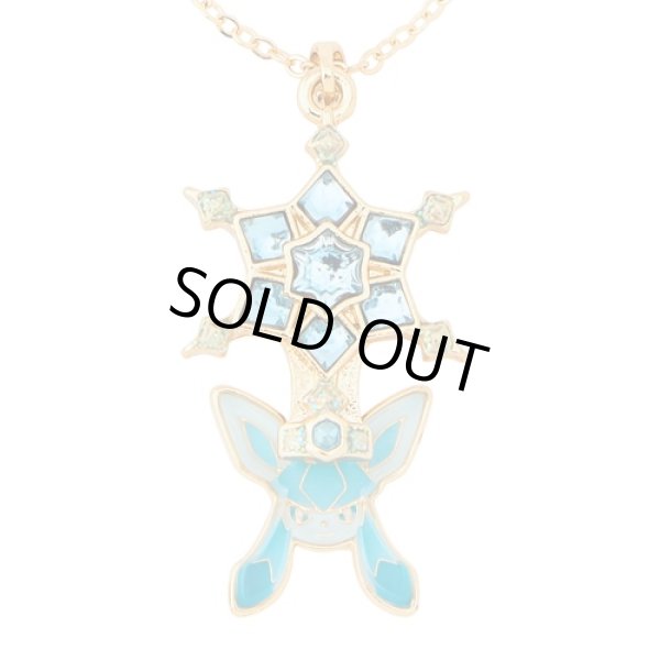 Photo2: Pokemon Center 2024 Pokemon accessory Series Necklace Ice Terastal Glaceon (2)