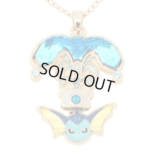 Photo2: Pokemon Center 2024 Pokemon accessory Series Necklace Water Terastal Vaporeon (2)