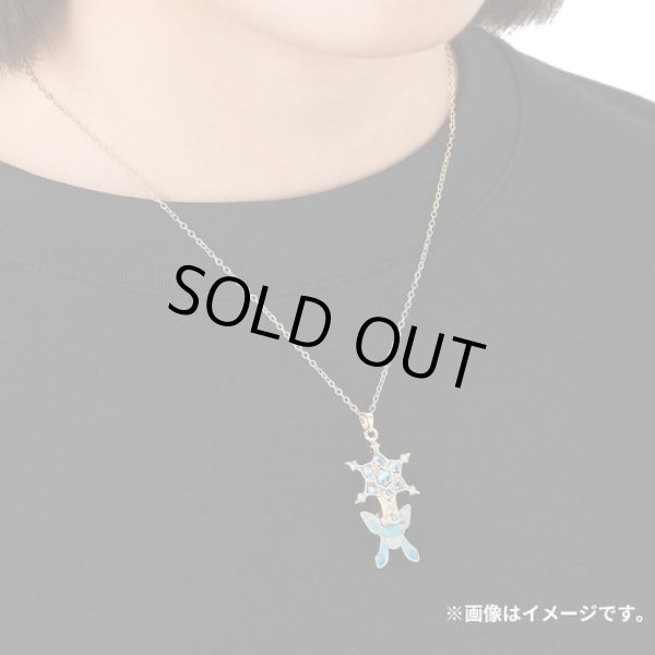 Photo4: Pokemon Center 2024 Pokemon accessory Series Necklace Ice Terastal Glaceon (4)