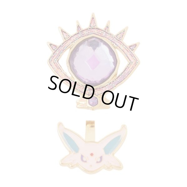 Photo3: Pokemon Center 2024 Pokemon accessory Pierced Earrings Psychic Terastal Espeon 2 pcs (3)