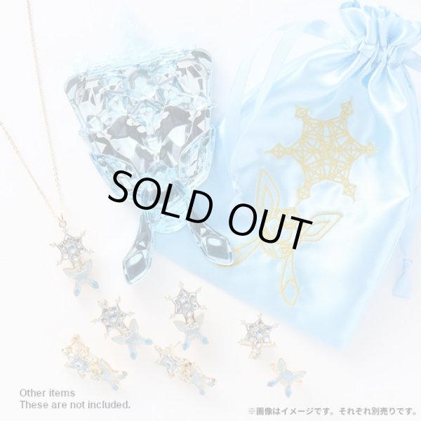 Photo7: Pokemon Center 2024 Pokemon accessory Series Necklace Ice Terastal Glaceon (7)