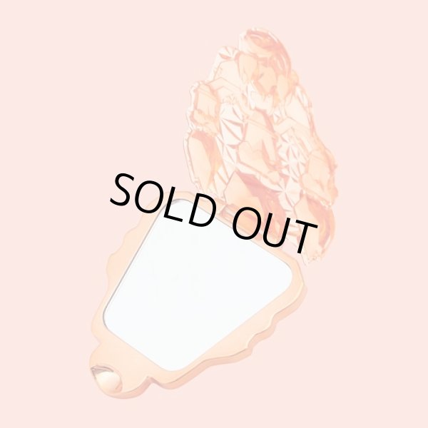 Photo3: Pokemon Center 2024 Pokemon accessory Hand mirror with bag Fire Terastal Flareon (3)