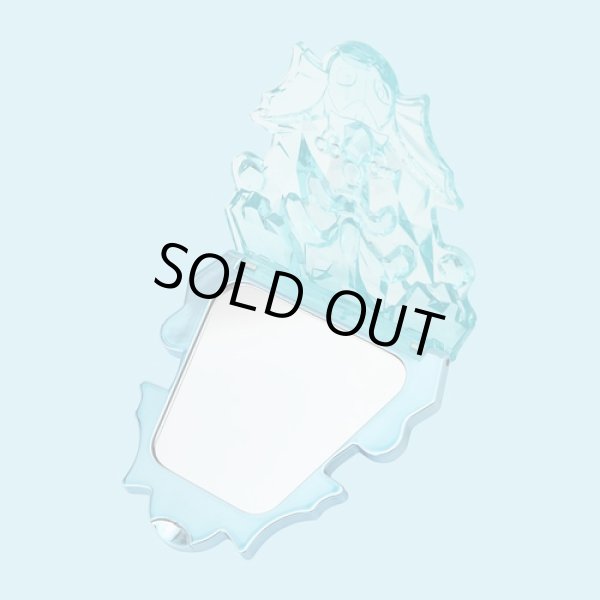 Photo3: Pokemon Center 2024 Pokemon accessory Hand mirror with bag Water Terastal Vaporeon (3)