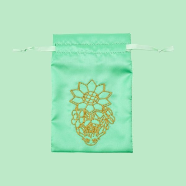 Photo4: Pokemon Center 2024 Pokemon accessory Hand mirror with bag Grass Terastal Leafeon (4)