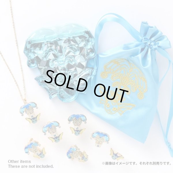Photo7: Pokemon Center 2024 Pokemon accessory Series Necklace Water Terastal Vaporeon (7)
