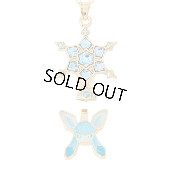 Photo3: Pokemon Center 2024 Pokemon accessory Series Necklace Ice Terastal Glaceon (3)