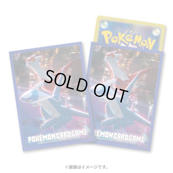 Photo1: Pokemon Center Original Card Game Sleeve Latias Latios Night view 64 sleeves (1)