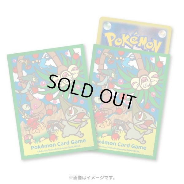 Photo1: Pokemon Center Original Card Game Sleeve Alola Exeggutor & Companions 64 sleeves (1)