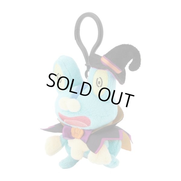 Photo2: Pokemon Center 2024 Halloween Trick or trick Plush Mascot Key Chain Froakie (2)