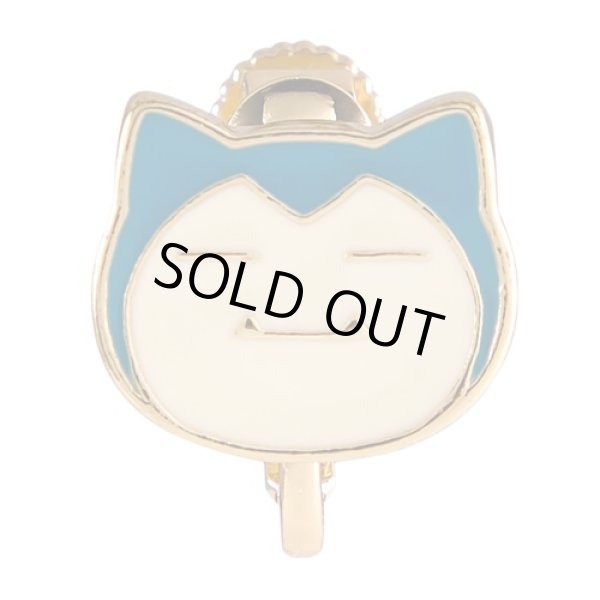 Photo1: Pokemon Center 2024 Pokemon Face Earrings - Clips Earrings ver. #25 Snorlax 1 pc (1)