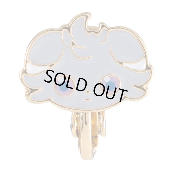 Photo1: Pokemon Center 2024 Pokemon Face Earrings - Clips Earrings ver. #28 Espurr 1 pc (1)