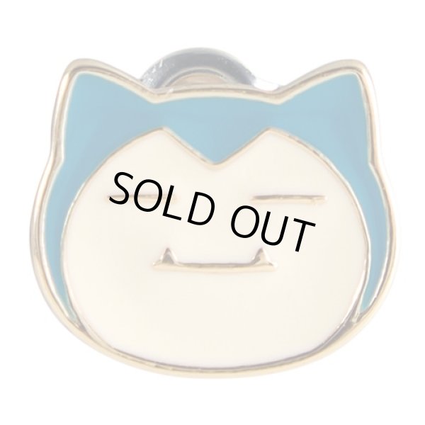 Photo1: Pokemon Center 2024 Pokemon Face Earrings - Pierced Earrings ver. #25 Snorlax 1 pc (1)