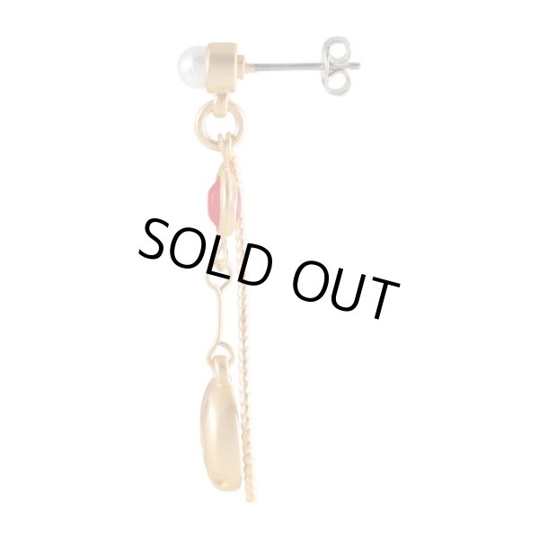 Photo3: Pokemon Center 2024 Pokemon accessory Series Pierced Earrings P98 Lunatone Solrock (3)