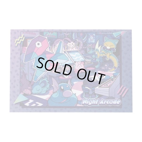 Photo3: Pokemon Center 2024 Night Arcade Memo pad with Tin case (3)