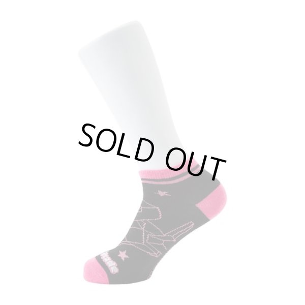 Photo3: Pokemon Center 2024 Socks for Women 23 - 25 cm 1 Pair Short Night Arcade Porygon (3)