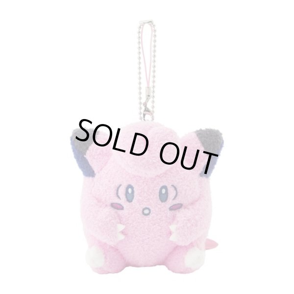 Photo1: Pokemon Center 2024 Night Arcade Plush Mascot Key chain Clefairy (1)