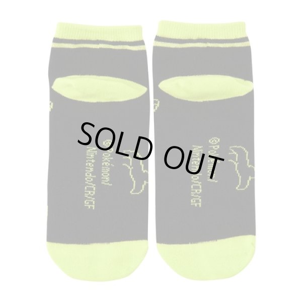 Photo2: Pokemon Center 2024 Socks for Women 23 - 25 cm 1 Pair Short Night Arcade Abra (2)