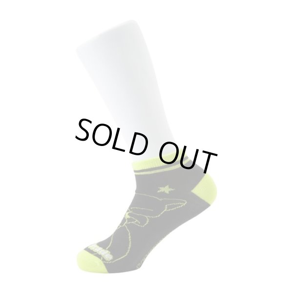 Photo3: Pokemon Center 2024 Socks for Women 23 - 25 cm 1 Pair Short Night Arcade Abra (3)