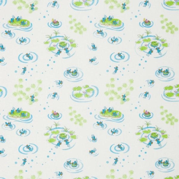 Photo3: Pokemon Center 2024 mt Removable Decoration Tape Mudkip Lotad 23cm x 3m (3)