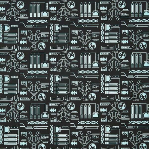 Photo3: Pokemon Center 2024 mt Removable Decoration Tape Mewtwo 23cm x 3m (3)