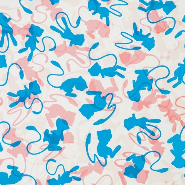 Photo3: Pokemon Center 2024 mt Removable Decoration Tape Mew 23cm x 3m (3)